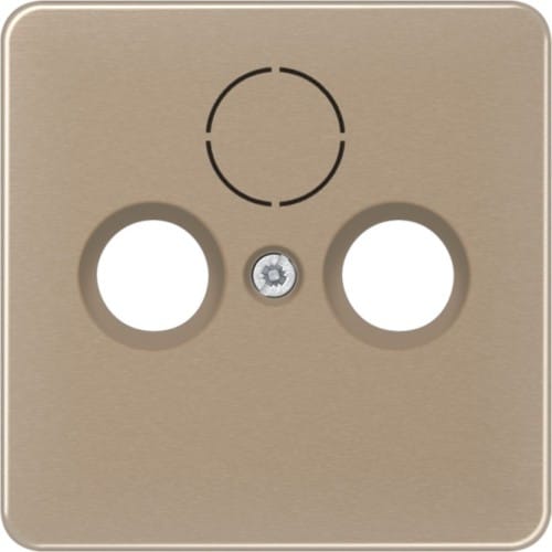 Jung Abdeckung gold brz für Antennendose CD 561 SAT GB