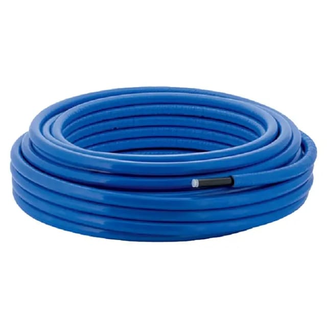 Geberit Systemrohr Mepla ML d 16, Dämm. 13mm, rund vorgedämmt, blau