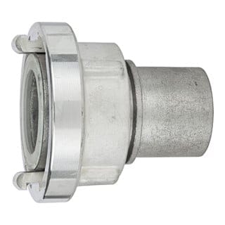Riegler Storz-Kupplung, Stutzen, Schaleneinband, Alu, Größe 52-C, LW 50
