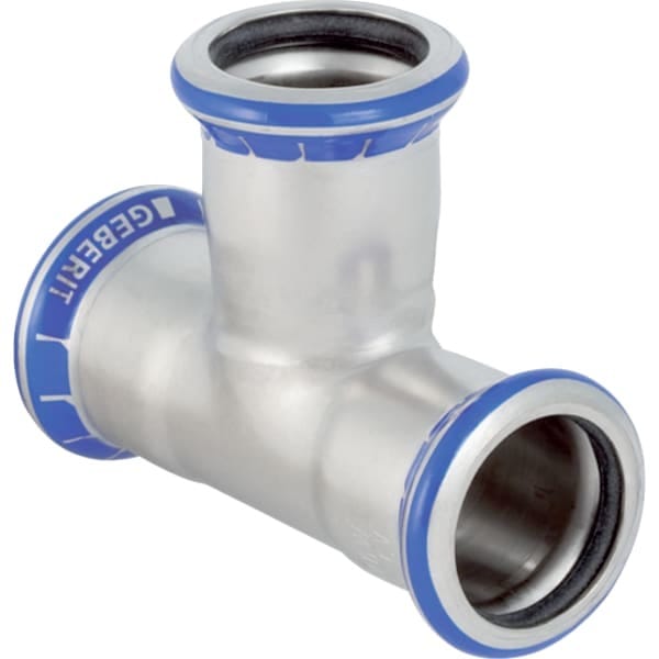 Geberit T-Stück Mapress d= 15mm, egal, LABS-frei, Edelstahl