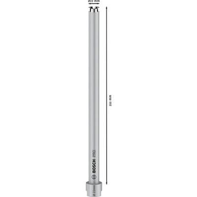 Bosch Diamanttrockenbohrkrone G 1/2", Best for Universal 22 mm 350 mm 3, 7 mm