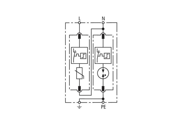 DEHN ÜS-Ableiter DEHNguard DG M TT 2P 275