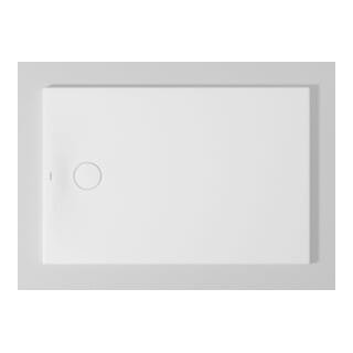 Duravit Rechteck-Duschwanne Tempano 120x80x4,5cm, bodenbündig, AS, weiß