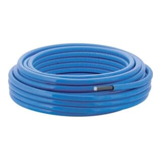 Geberit Systemrohr Mepla ML d 20, Dämm. 13mm, rund vorgedämmt, blau