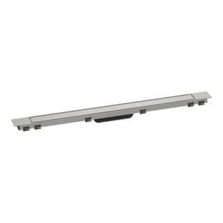 hansgrohe RainDrain Match + Duschrinne 900mm, Edelstahl gebürstet, Fertigset