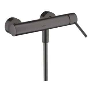 hansgrohe Brause-Einhebelmischer Axor Starck AP, m Pin-Griff, 1 Verbr., brush. bla vc