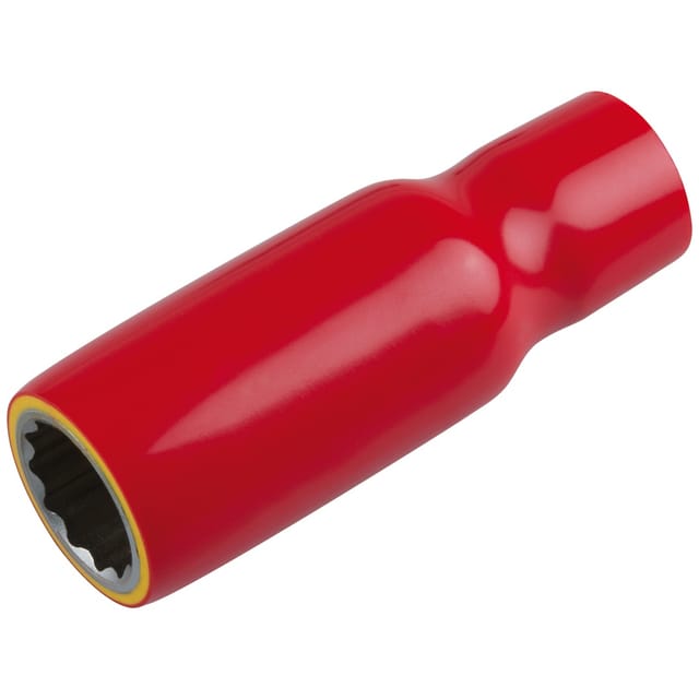 KS Tools 3/8" Isolierte Stecknuss, lang, 19 mm
