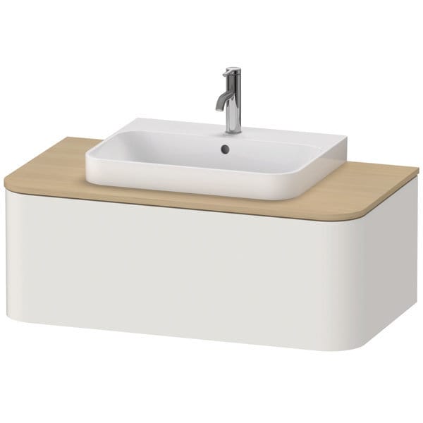 Duravit Waschtischunterschrank Happy D.2 Plus 100x55cm, f K, 1 AZ, f AWT, No we s-matt
