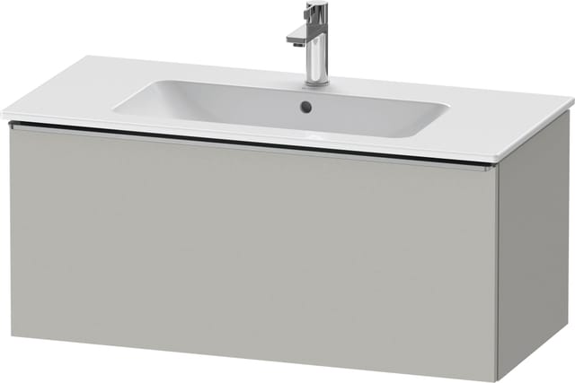 Duravit Waschtischunterschrank D-Neo 101x46,2cm, ES geb/gr ma, 1 Ausz., wandhängend