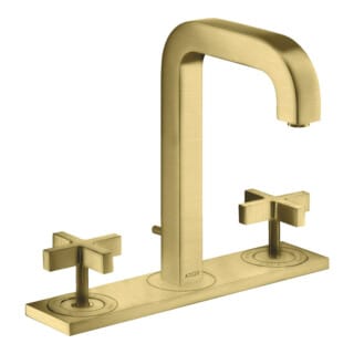hansgrohe 3-Loch-Waschtischarmatur 170 Axor Citterio m A 140mm, m KrG, ZugstAblGar, Pl, b br