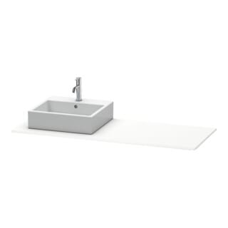 Duravit Konsole XSquare 140x55x1,6cm, m 1 AS, AS li, we matt