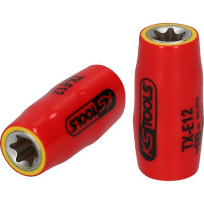 KS Tools 3/8" TX-E-Stecknuss mit Schutzisolierung, E5