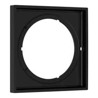 hansgrohe Verlängerungsrosette 5mm, 170x170mm, matt-schwarz