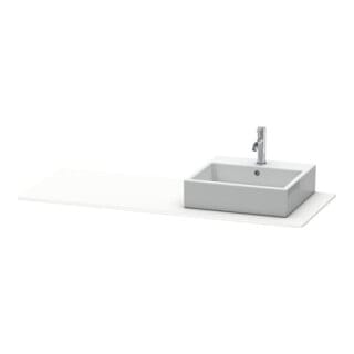 Duravit Konsole XSquare 140x55x1,6cm, m 1 AS, AS re, we matt