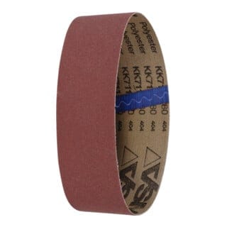 VSM Schleifband Normalkorund (A) KK711X, 75x533 mm, Körnung: 80