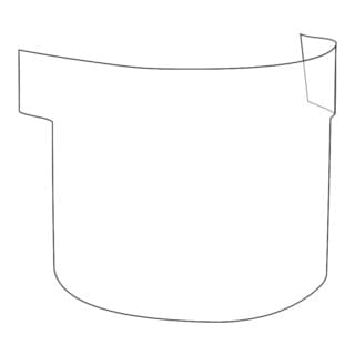 JSP Abzieh-Visier-Set, 10-teilig, Typ: FOIL