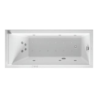 Duravit Whirlwanne Starck 160x70cm, Combi P, EB-Version, 1 RS, we.