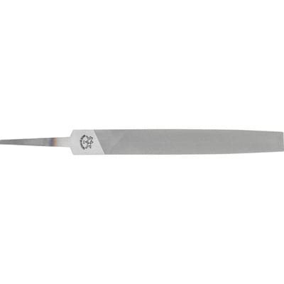 PFERD TOOLS Werkstattfeile Flachspitz 100mm Hieb 3 für Feinbearbeitung, Schlichten
