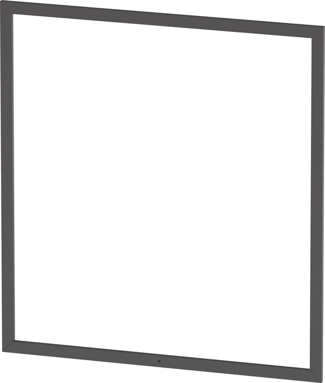 Duravit Einbaurahmen L-Cube f Spanplattenschraube, 70x75,1x1cm, graphit matt