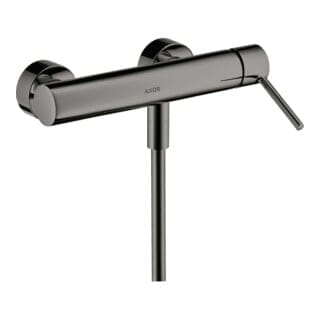 hansgrohe Brause-Einhebelmischer Axor Starck AP, m Pin-Griff, 1 Verbr., pol. bla vc