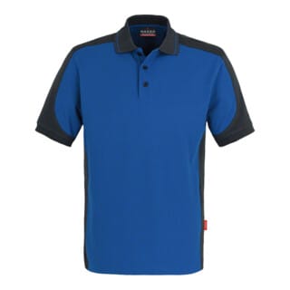Hakro Polo-Shirt Contrast Performance, royal, Unisex-Größe: 3XL