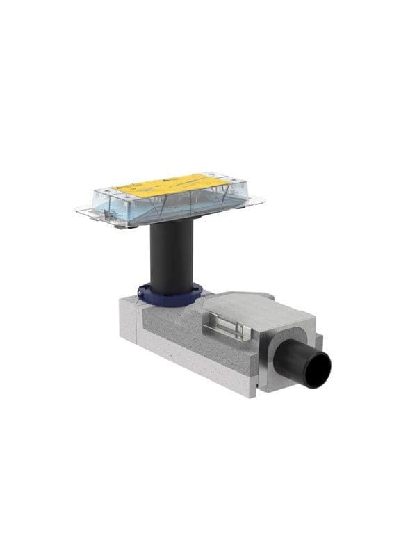 Geberit Rohbau-Set CleanLine d 50mm, f H am Einl 90- 220mm, z Duschr.