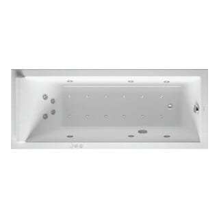 Duravit Whirlwanne Starck 170x70cm, Combi P, EB-Version, 1 RS, we.
