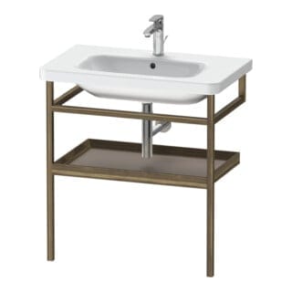 Duravit Handtuchhalter DuraStyle 74x44cm, bas. m/amerik. Nussb, m Ablage