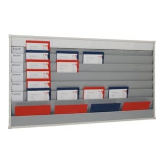 Eichner Planungstafel A4 für den Werkstattbereich 6 Schienen 1580 x 900 x 78 mm