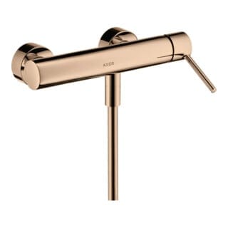 hansgrohe Brause-Einhebelmischer Axor Starck AP, m Pin-Griff, 1 Verbr., pol. red gold