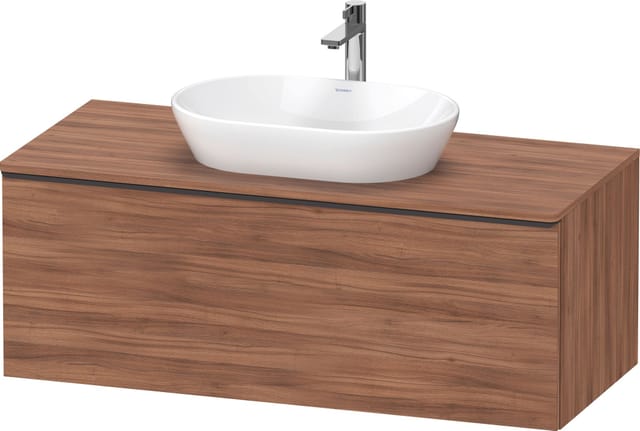 Duravit Waschtischunterschrank D-Neo 120x55cm, sw/Nuss N, 1 A, 1 Pl, wandhängend