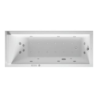 Duravit Whirlwanne Starck 170x70cm, Combi E, EB-Version, 1 RS, we.