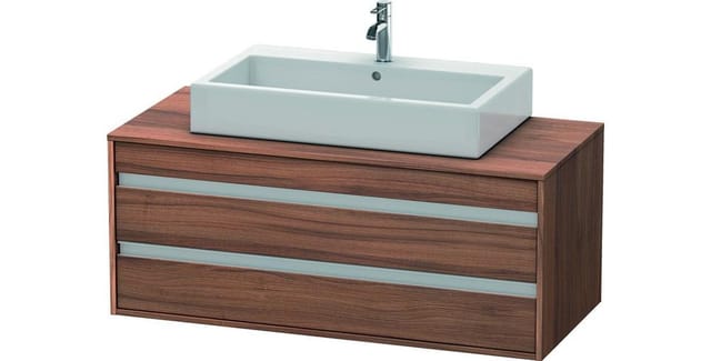 Duravit Waschtischunterschrank Ketho 120x55cm, N N, f AWT mitt., 2 Schubk.