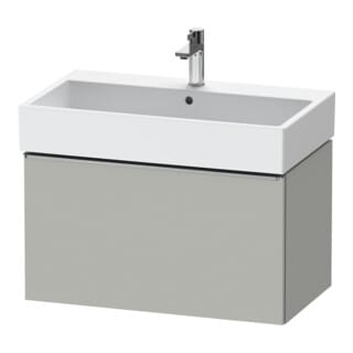 Duravit Waschtischunterschrank D-Neo 78,4x44,2cm, ES geb/gr m, 1 Ausz., wandhängend