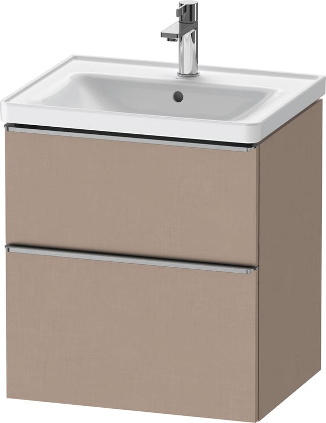 Duravit Waschtischunterschrank D-Neo 58,4x45,2x62,5cm, 1 Kast, ES geb/Leinen