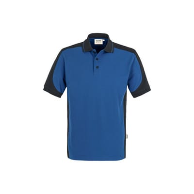 Hakro Polo-Shirt Contrast Performance, royal, Unisex-Größe: S
