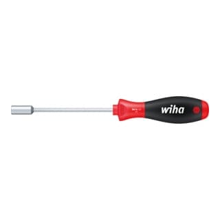 Wiha Schraubendreher SoftFinish® Sechskant-Steckschlüssel mit Rundklinge 11 mm x 125 mm