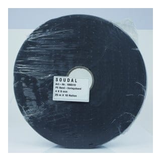 Soudal Vorlegeband schwarz 4 x 9 mm