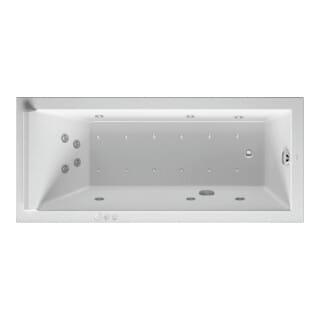 Duravit Whirlwanne Starck 170x75cm, Combi P, EB-Version, 1 RS, we.