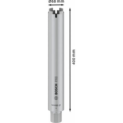Bosch Diamanttrockenbohrkrone 1 1/4" UNC Best for Universal 68 mm 400 mm 4, 11,5 mm