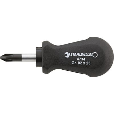 Stahlwille Kreuzschlitzschraubendreher DRALL PH Gr.2 Klingen-L.25mm