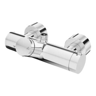 Schell Brausethermostat VITUS VD-Auf/Zu-T Duschanschl ob, AP, Mischw, verchromt