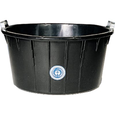 Spezialkübel rund schwarz, 150 l
