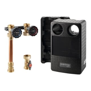 Oventrop Anbindesystem Regumat S-180 ohne Pumpe, DN 25, kurze Bauform