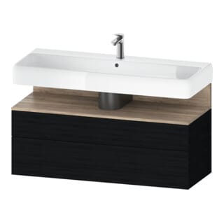 Duravit Waschtischunterschrank Qatego 119x47x59cm, E Ma/E s, 1 Kast, 1 Ausz.
