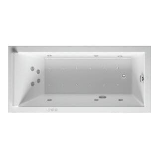 Duravit Whirlwanne Starck 170x80cm, Combi P, EB-Version, 1 RS, we.