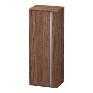 Duravit Hochschrank Ketho 50x36cm, Tür links, nussbaum dunkel