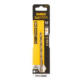DEWALT Metallbohrer HSS-G, 6,5 mm, Sechskant