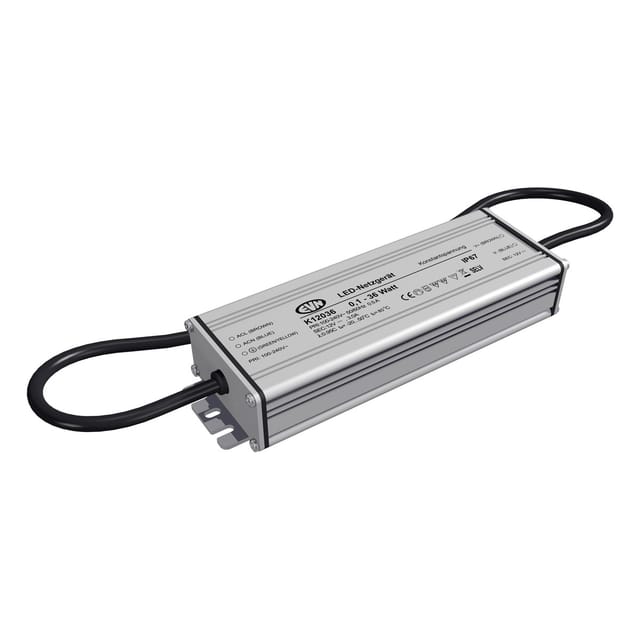 EVN Lichttechnik LED-Netzgerät 12VDC 0-36W IP67 K 12036
