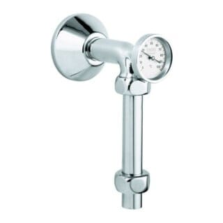 Grohe Abgangsbogen 12442 mit Thermometer mit Quetschverschraubungen 3/4"x1" chrom